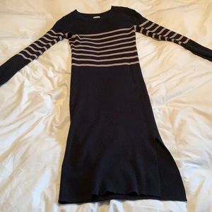 BP long sleeve midi sweater dress